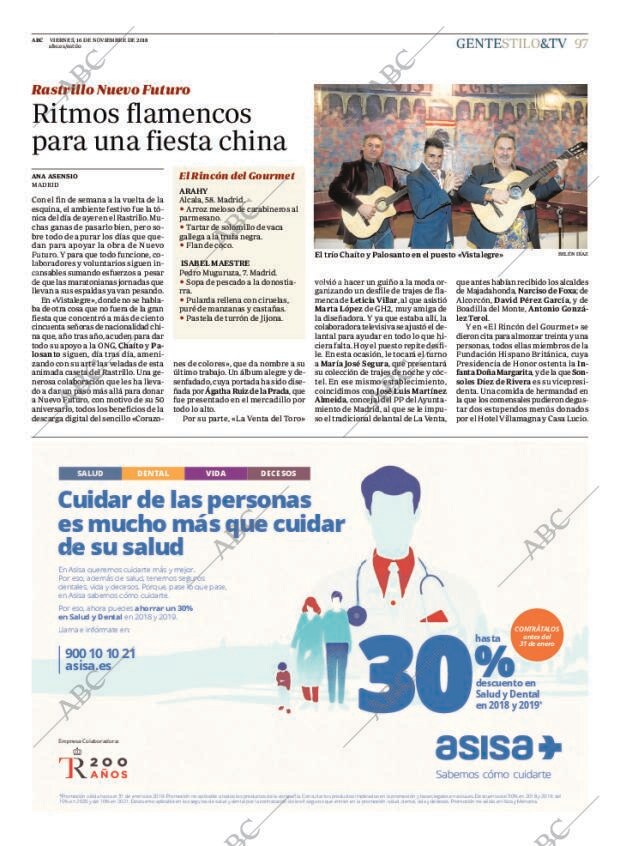 ABC MADRID 16-11-2018 página 97
