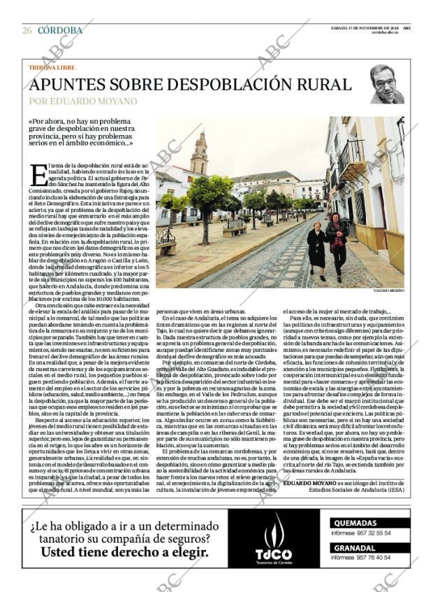 ABC CORDOBA 17-11-2018 página 26