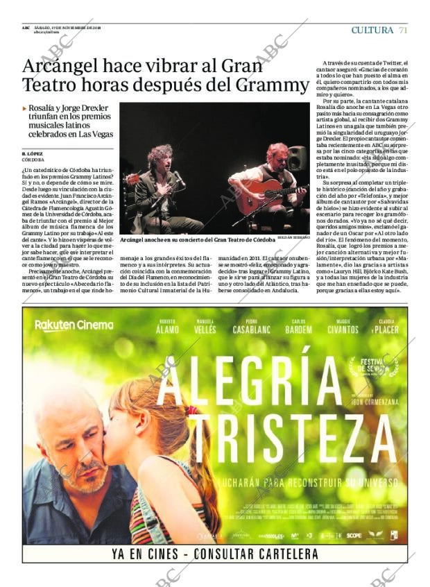 ABC CORDOBA 17-11-2018 página 71