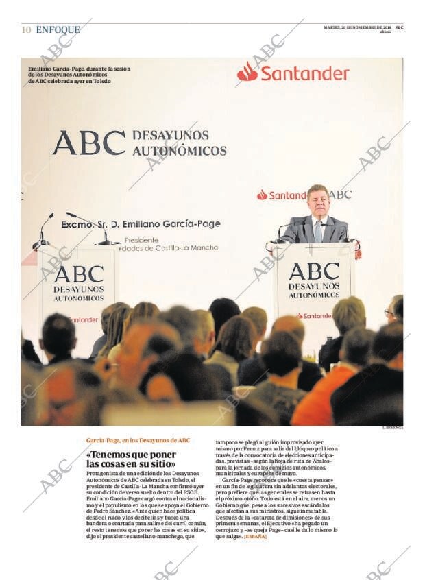 ABC MADRID 20-11-2018 página 10