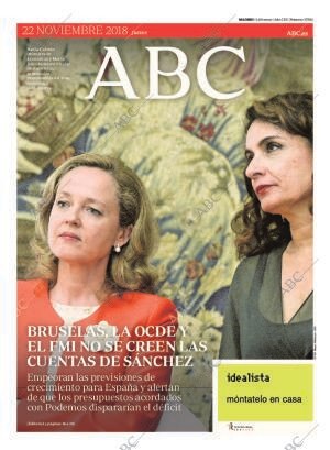 ABC MADRID 22-11-2018