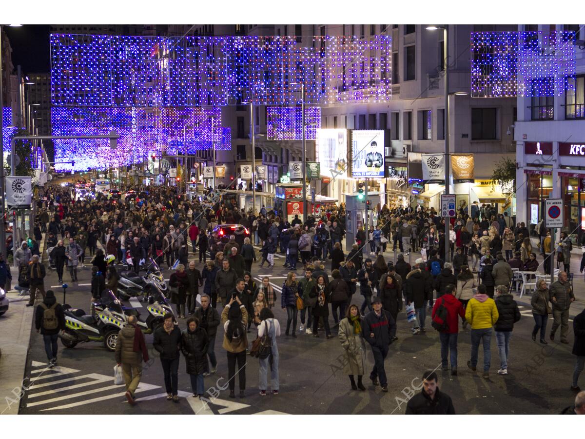 Encendido De Luces De Navidad Archivo Abc 