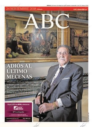 ABC SEVILLA 24-11-2018 página 1