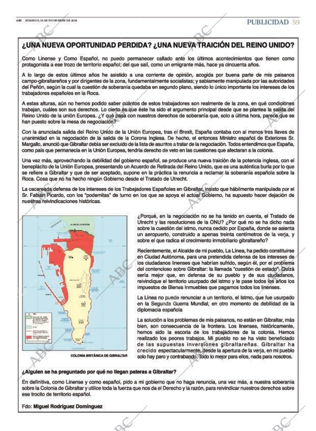 ABC MADRID 25-11-2018 página 59