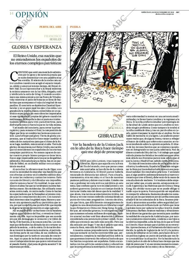 ABC SEVILLA 28-11-2018 página 14