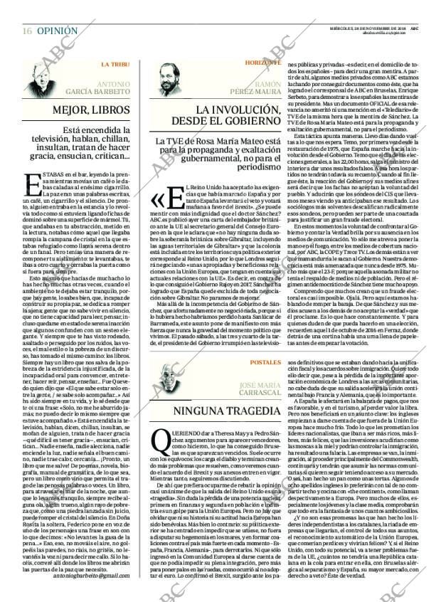 ABC SEVILLA 28-11-2018 página 16