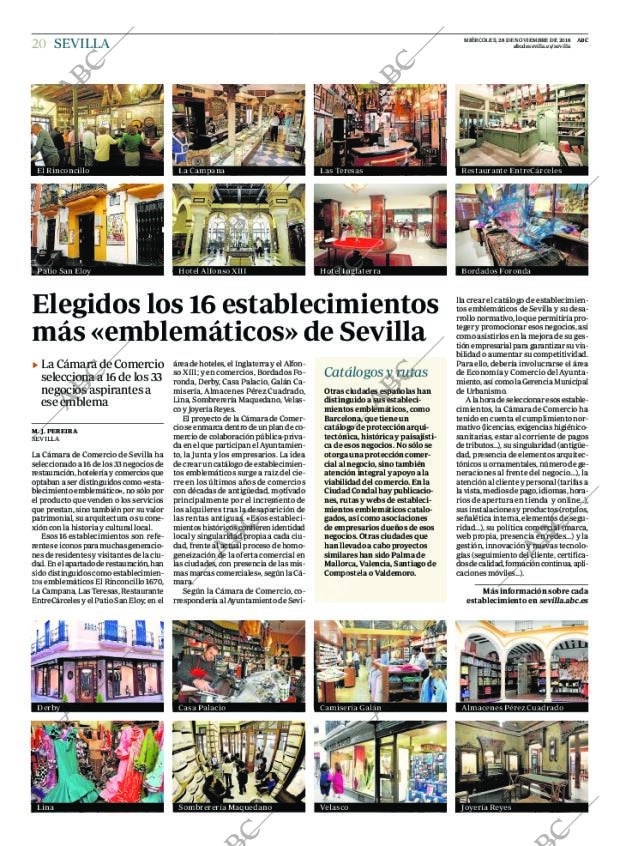 ABC SEVILLA 28-11-2018 página 20