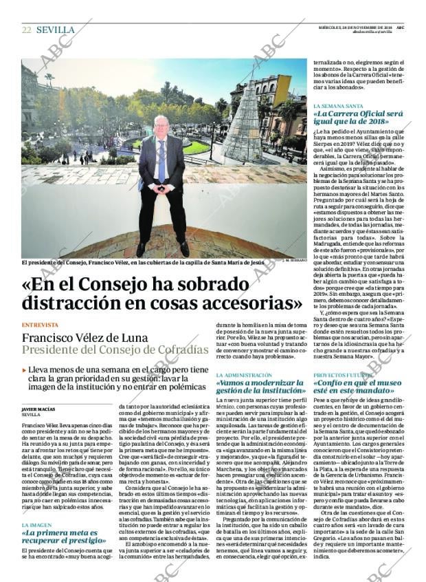 ABC SEVILLA 28-11-2018 página 22