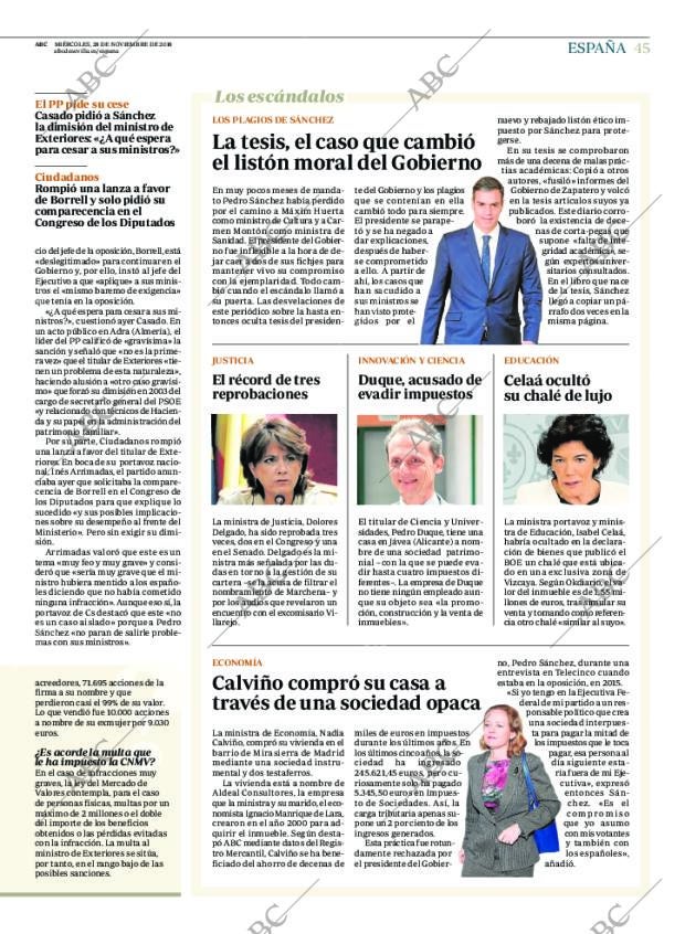 ABC SEVILLA 28-11-2018 página 45
