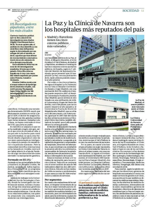 ABC SEVILLA 28-11-2018 página 61