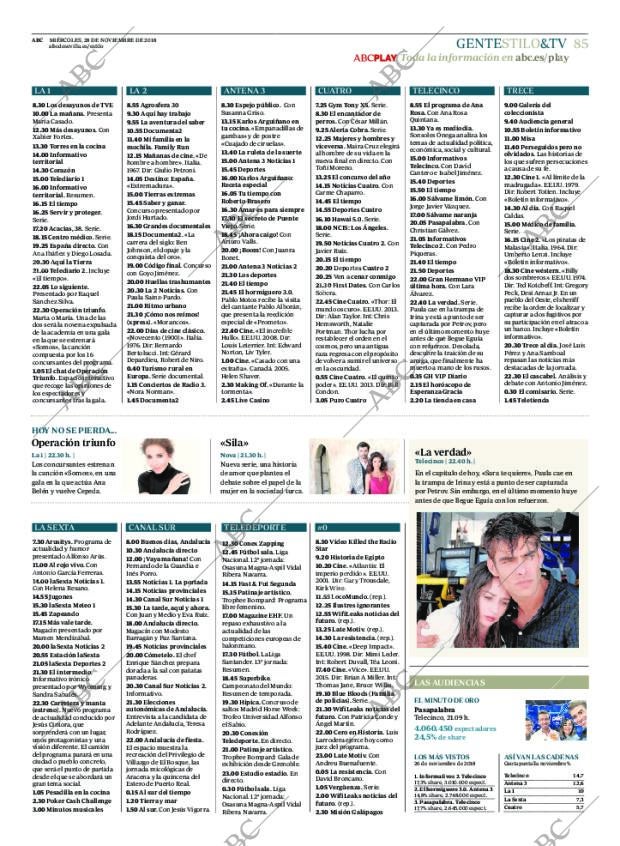 ABC SEVILLA 28-11-2018 página 85