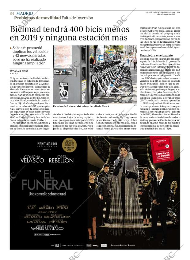 ABC MADRID 29-11-2018 página 84