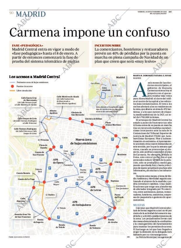 ABC MADRID 30-11-2018 página 90