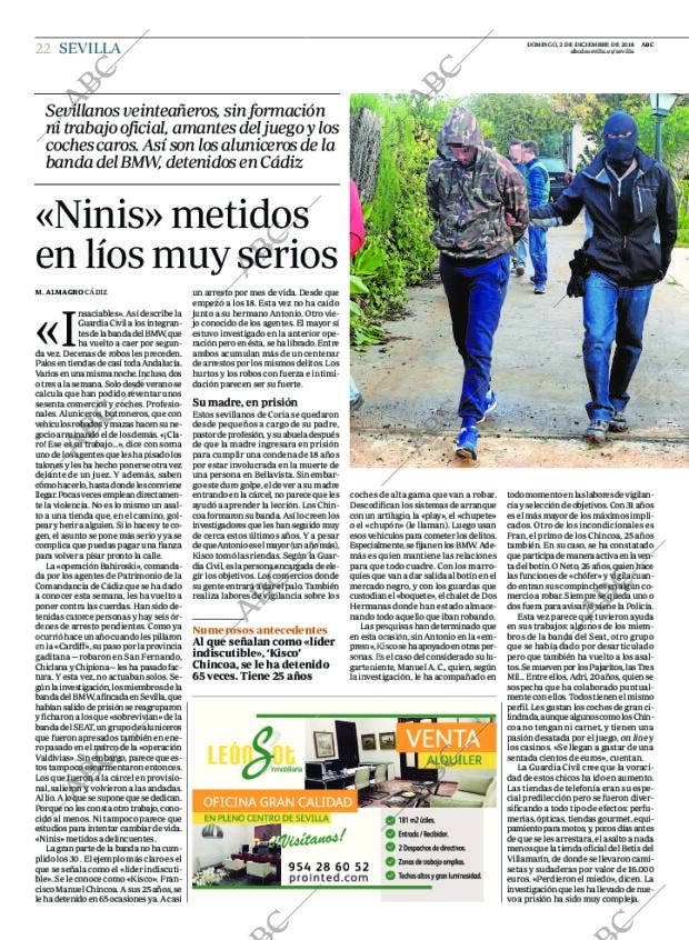 ABC SEVILLA 02-12-2018 página 22