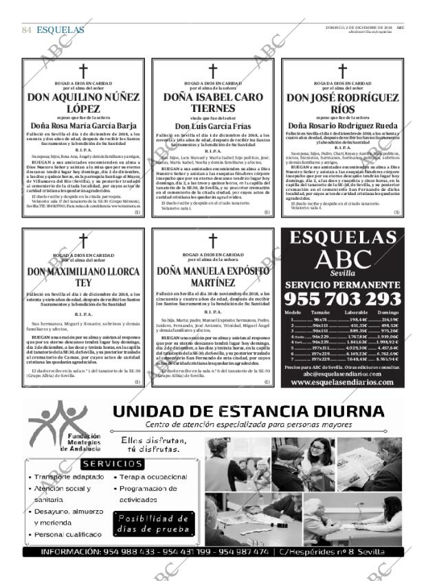 ABC SEVILLA 02-12-2018 página 84