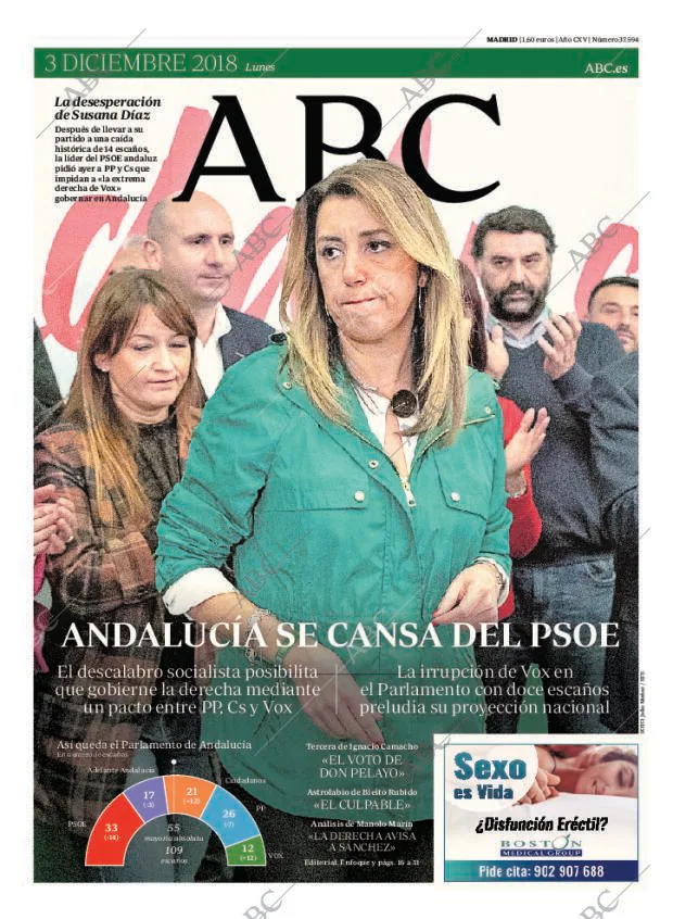 ABC MADRID 03-12-2018 página 1