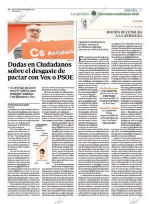 ABC MADRID 04-12-2018 página 23