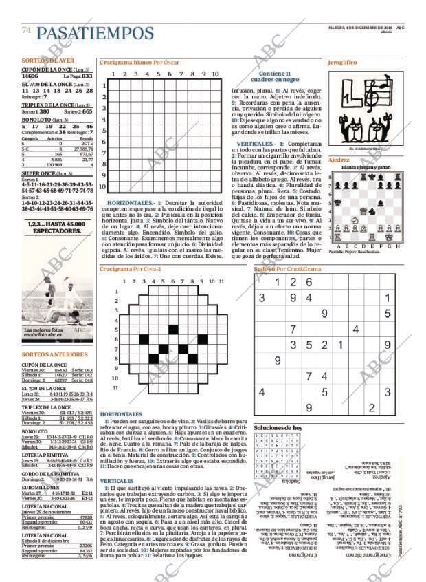 ABC MADRID 04-12-2018 página 74