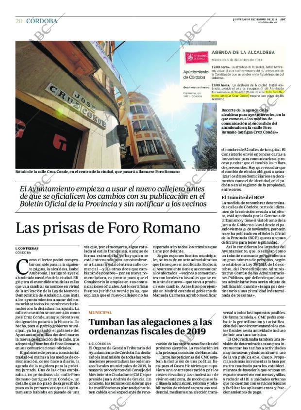 ABC CORDOBA 06-12-2018 página 20