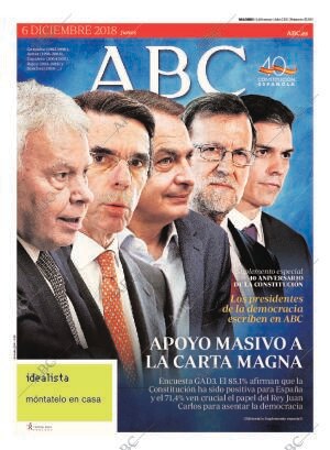 ABC MADRID 06-12-2018 página 1