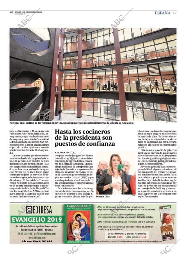 ABC MADRID 06-12-2018 página 17