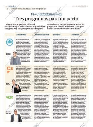 ABC MADRID 06-12-2018 página 18