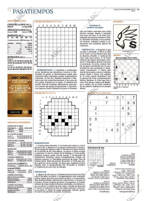 ABC MADRID 06-12-2018 página 72
