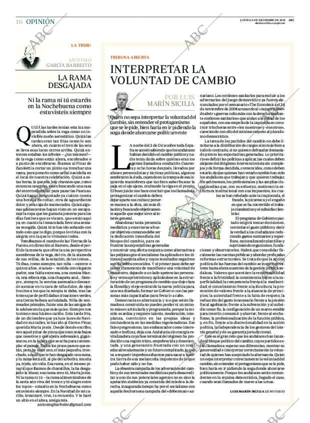 ABC SEVILLA 06-12-2018 página 16