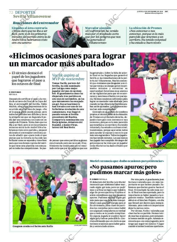 ABC SEVILLA 06-12-2018 página 72