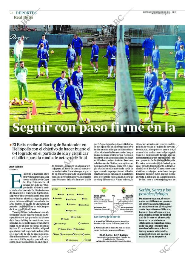 ABC SEVILLA 06-12-2018 página 74