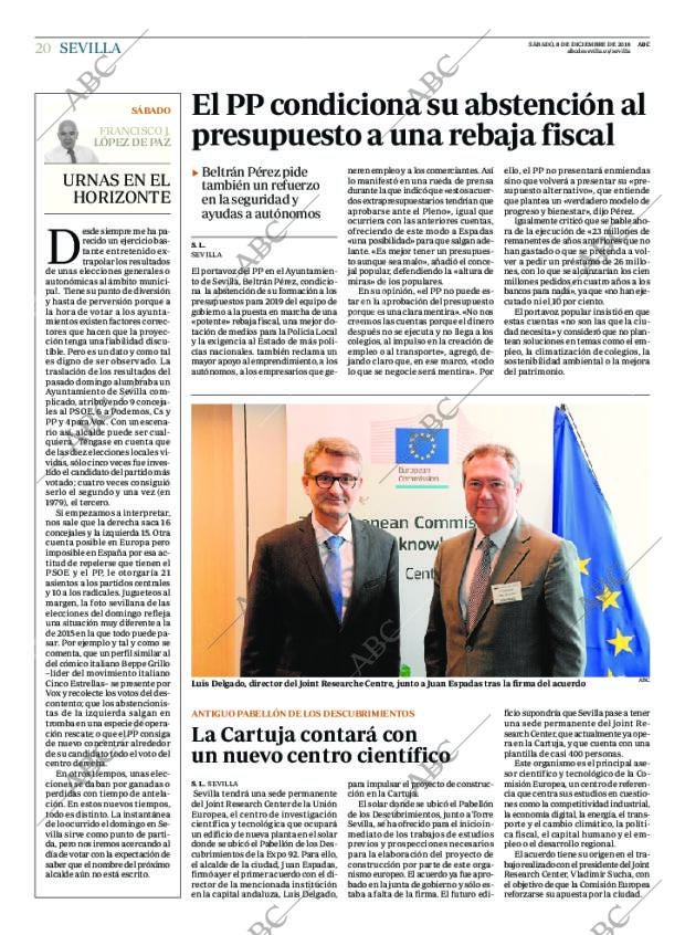 ABC SEVILLA 08-12-2018 página 20