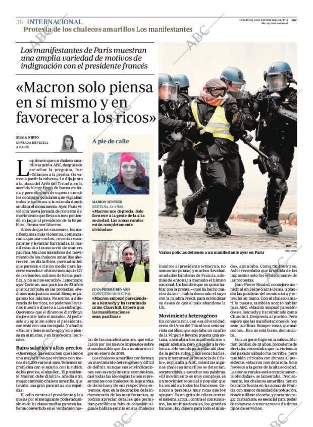 ABC MADRID 09-12-2018 página 36