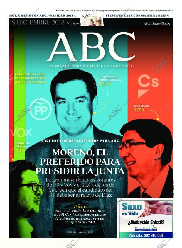 ABC SEVILLA 09-12-2018 página 1