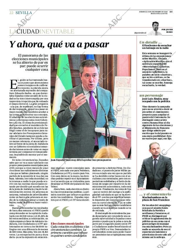 ABC SEVILLA 09-12-2018 página 22
