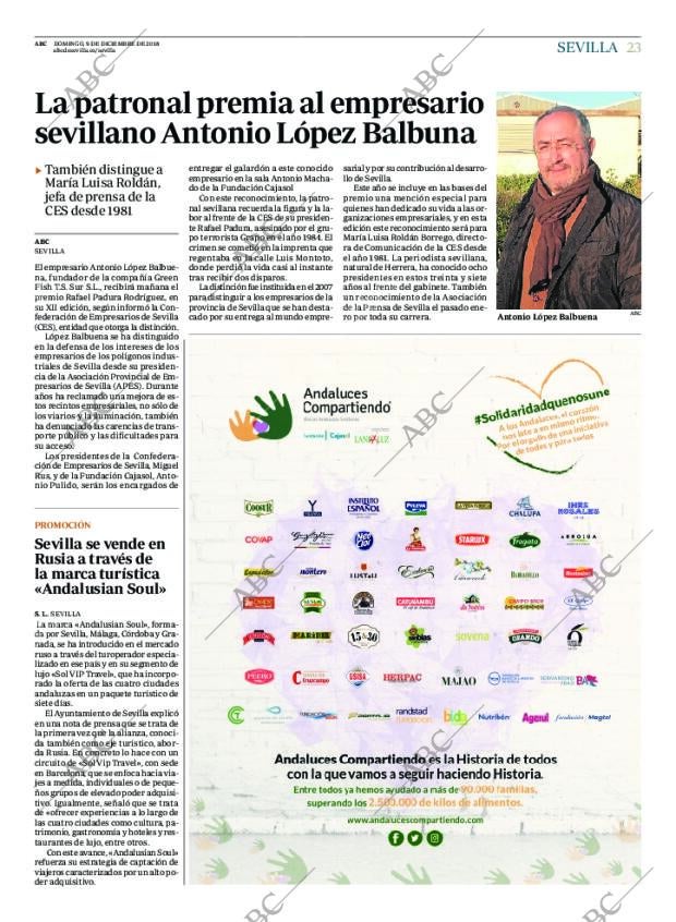 ABC SEVILLA 09-12-2018 página 23