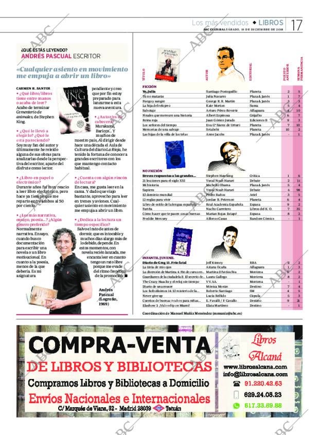 CULTURAL MADRID 15-12-2018 página 17