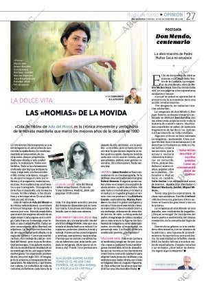 CULTURAL MADRID 15-12-2018 página 27