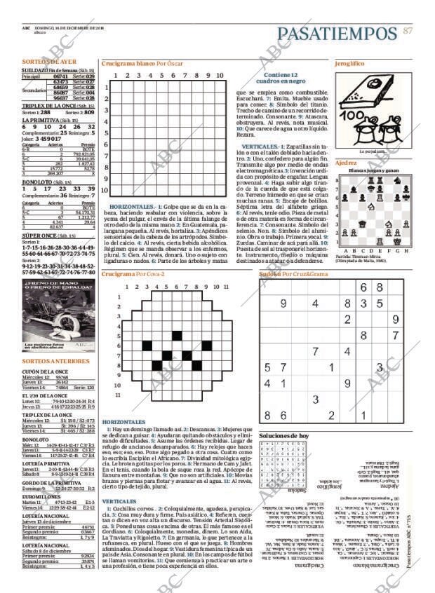 ABC MADRID 16-12-2018 página 87