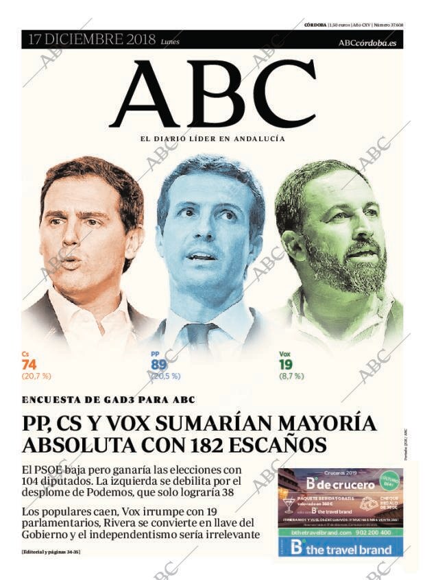 ABC CORDOBA 17-12-2018 página 1