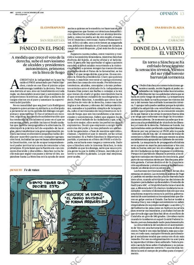 ABC MADRID 17-12-2018 página 13