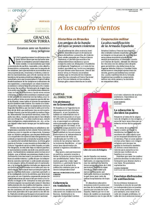 ABC MADRID 17-12-2018 página 14