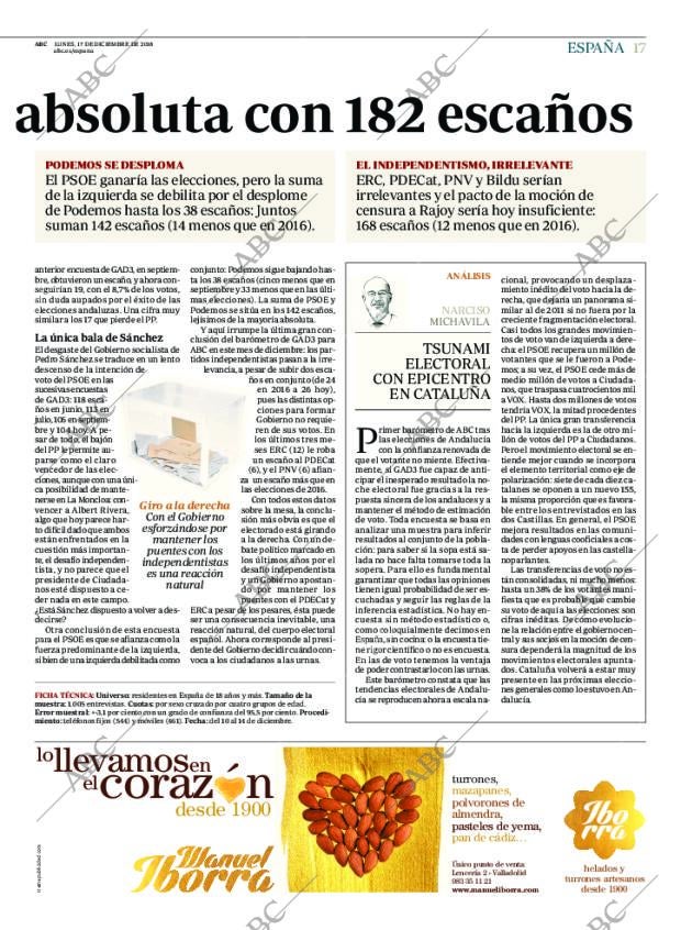 ABC MADRID 17-12-2018 página 17