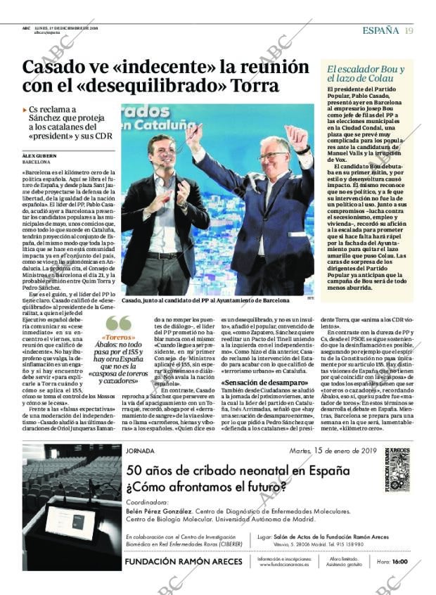 ABC MADRID 17-12-2018 página 19