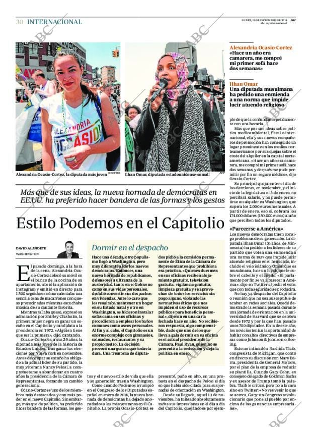 ABC MADRID 17-12-2018 página 30
