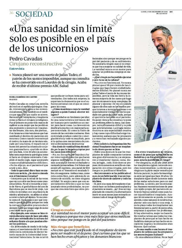 ABC MADRID 17-12-2018 página 36