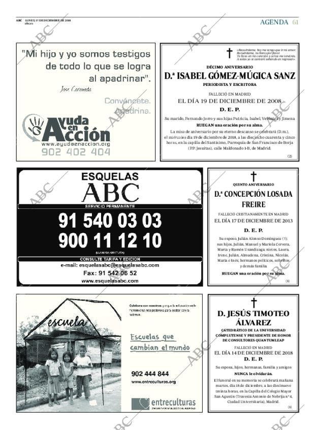 ABC MADRID 17-12-2018 página 61
