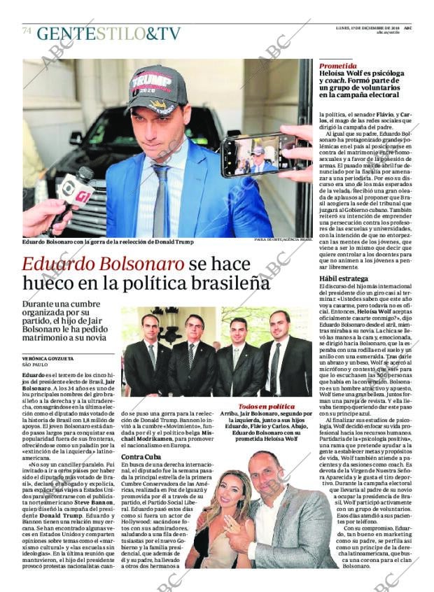 ABC MADRID 17-12-2018 página 74