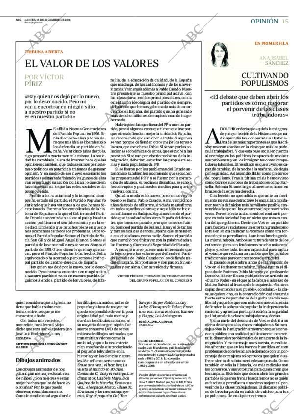 ABC MADRID 18-12-2018 página 15