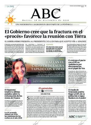 ABC MADRID 18-12-2018 página 2