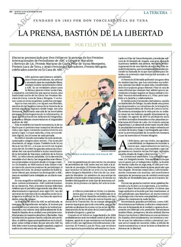 ABC MADRID 18-12-2018 página 3